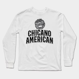 Chicano American Long Sleeve T-Shirt